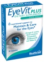 EyeVit Plus - Once- Daily Eye Health Supplementary 124; 30 Kapsle 124; Obsahuje Omega33, Lutein, Beta-Caroten, Zeaxanthin, Bioflavonoidy & Bilberry