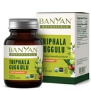 Banyan Botanicals Triphala Guggulu - Organic Triphula Supplement with Guggulu Resin Supplementary - Herbal Detox Supplementary for Supplementary Health Digestion * - 90 Tablet - Non- GMO Udržitelně Sourced Vegan