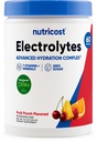 Nutricost Electrolyte Complex Powder (60 Servings, Fruit Punch) - Hydratační doplněk Picí Mix s vitamíny a minerály