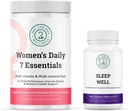 Dámské Daily 7 Essentials & Sleep Well Bundle - Kompletní Multivitamin Pack se Sleep Well
