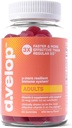 d.velep Vitamin D Gummies pro dospělé - 1200 IU, 10 mcg - High potency Vitamin D3 Gummies - Imunitní podpora, Kost & Srdce Zdraví - 3X Rychlejší a účinnější - Nová formule, Wild Berry Flavor 60 Počet