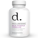 Pure Milk Thistle Bylinné doplňky - 450mg Mléčné Thistle Extract pro játra Detox & Játra Supplement - Vegan Dietní doplňky pro ženy a muže, 60 Tablety
