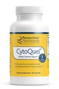 Recearched Nutritionals CytoQuel with N- Acetyl Cysteine, Bylinné doplňky & Turmeric Extract - Podpora zdravé cytokinové funkce pro imunitní podporu, spánek a fyzické pohodlí (90 Kapsle)