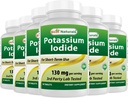 Nejlepší Naturals Draslík Iodide 130 mg na jedno podání - dodatek stravy, 90 Tablety (6)