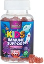 Kids Imunity Support Supplement Gummies - Denní Children Vitamíny C, Zinek & Echinacea - Gummy pro děti Imunity Support, Ages 4 and Up, Natural Berry Flavor, Non- GMO, Gluten- Free & Vegan - 90 Gummies