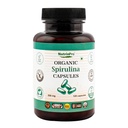 USDA Organic Spirulina Kapsle - 100% čistý vegan dodatek, non-GMO, gluten- Free, Chemical- Free, (120)