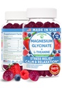 Lunakai USA Made Magnesium Glycinate Gummies 426mg s L- Theanine - klid, spánek, stres pro dospělé a děti, non-GMO, Vegan, 60ct