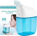 Nasal zavlažovací systém, Nasal Rinse Machine, Sinus Rinse Machine, Sinus Cleaner Machine with Water Tank & Waste Collection Tank - Nose Cleaner for Sinus, Sinus Adult, Alergie Relief - Blue