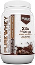 Čistá výživa na etiketě 100% Grass- Fed, Čokoláda syrovátka koncentrát protein prášek (24g) s esenciální aminokyselin, pro Pre a Post cvičení zotavení & budování svalů, nízká tuk & nízké sacharidy - 2lbs