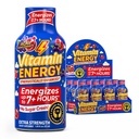 Vitamin Energy B12 11,000% Extra Síla Energy Shot Açaí Granátová 12 Pack, 260mg přírodní kofein, B12 & B6, Nootropní Focus, Vitality, Nulový cukr, gluten- Free, Vegan, Kosher, 1.93 fl oz