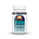 SOURCE NATURALES Pikolinát chromu 200 mg tablety, 240 Počet
