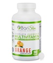 BariSlim Complete Chewable Bariatric Multivitamin Tablety - 45 mg Iron Bariatric Vitamin & dodatek pro Post Bariatric Chirurgie včetně Gastric Bypass & Sleeve - Delicious & Pohodlné 124; Orange