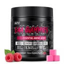Gummies EAA - 2: 1: 1 BCAA Formule (8300mg) - Essential Amino Acids for Muscle Recovery & Endurance - Non- GMO, Gluten Free, Sugar Free, Vegetarian, Raspberry Flavor - 90 Count