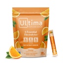 Ultima Replenisher Daily Electrolyte Powder Drink Mix -Sugar Free - Orange, 20 Stickpacks - Hydratační balíčky s 6 klíčovými elektrolyty a stopovými minerály - Keto Friendly, Vegan, Non- GMO