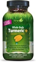 Irwin Naturals Whole- Body Turmeric + Curcumin C3 Complex - 120 Liquid Soft- Gels - s Boswellia, Maritime Pine Bark, MSM & Rose Hip