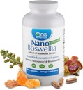 One Planet Nutrition Nano Boswellia 500 mg Veggie Kapsle (120 Servings), Boswellia serrata Resin, podporuje kognitivní funkce pro zdraví mozku, Non- GMO, Vegan, gluten- free