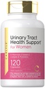 Carlyle Urinary Tract Health for Women CLAS124; 120 Capsules CLAS124; Relief for Women CLAS124; with D- Mannose, Cranberry Complex & Probiotics CLAS124; Non- GMO, gluten Free