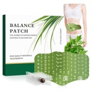 Bylinné Patch Pad Balance - Mugwort Bylinné Navel Záplaty pro menstruační křeč Relief, Podpora Redukce sníženého vzhledu, Promotes Abdominal Comfort Non- Irritating Design 1 Krabičky 5 Kousek (1 box)