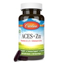 Carlson - ACES + Zn, Vitamíny A, C, E + Selen & Zinek, Cellular Health & Immunication Support, Antioxidant, 60 Softgels