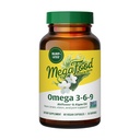 MegaFood Vegan Omega 3 6 9 - Burp- Menší dodatek - 600 mg Plant- based Omega 3 & 150 mg DHA Per Serving - Srdce, mozek, vize a společná podpora - Rybí olej Alternative - 60 Kapsle, 30 Služeb