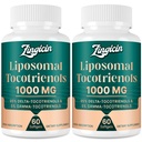 Vitamin E Tocotrienols - Liposomální Tocotrienols dodatek 1000mg, vysoce absorbovatelné Delta Tocotrienol a Gamma Tocotrienol pro zdraví kostí, a antioxidační podpora, 120 Softgels