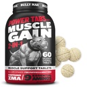 Bully Max 2-in-1 Muscle Builder Chewable tablety pro štěňata a dospělé psy - Štěňata & Dog Vitamíny a doplňky pro svalový zisk a růst - Ultimate Canine Multivitamíny pro všechny plemeno & ages - 60 Tabs