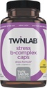 Twinlab Stress B-Complex Caps - Dodatek pro energetickou podporu s vitamínem B12 a B6-250 Kapsle