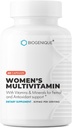 Womens Multivitamin, Denní vitaminy pro ženy s vitaminy A, C, D, E, B-6 a B-12, Energetický metabolismus, Kostní a imunitní podpora, 60 tobolek