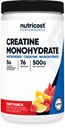 Nutricost Creatin Monohydrát prášek (ovocný punč, 500 gramů)