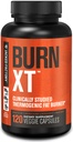 Jacked Factory Burn-XT Klinicky studovaný tuk Burner & Weight Loss dodatek - Appetite Suppressant & Energy Booster - s acetyl L- karnitin, zelený čaj extrakt a více - 120 přírodní dietní pilulky