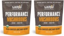 Laird Superfood Organic Performance Mushroom Blend with Chaga, Cordyceps, Lion 's Mane and Maitake for Energy and Cognition, 3.17 oz. Balení po 2 ks