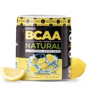 Nutrology BCAA Natural - Plant based BCAA Powder, Lemonade Flavor, Optimalizovaný 2: 1: 1 Poměr aminokyselin Powder for Pre Workout & Post Workout Recovery, Vegan, gluten- Free, Non- GMO, 30 Služeb