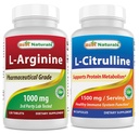 Nejlepší Naturals L- Arginine 1000 mg & L- Citrulin 1500mg