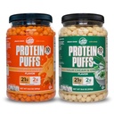 Twin Peaks Low Carb, Keto Friendly Protein Puffs Combo Pack, 1 Jug Sour Cream Flavor Puffs + 1 Jug Nacho sýr Flavor Puffs