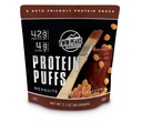 Twin Peaks Low Carb, Keto Friendly Protein Puffs, Mesquite Barbecue 2 Servingy, 3 Pack (60g, 42g Protein, 4g Carbs, 120 Cals)