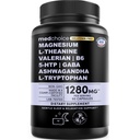 12-in-1 Sleep Support Capsules - Melatonin- Free a Non- Habit Forming Sleep Supplement s vyváženou směsí hořčíku, Ashwagandha, L-Tryptofan, Valerian Root, GABA a 5-HTP (90 Kapsle)