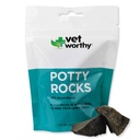 Vet Worthy Potty Skály pro psy - Paramagnetické Igneous Skály - Pomáhá filtrovat nečistoty a eliminovat moč trávník - Udržuje trávu zelenou - Přírodní minerály - Bezpečné pro všechny domácí zvířata - 200gramů