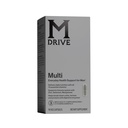Mdrive Multivitamin pro muže, Denní Multivitamin - Imunitní podpora zdraví od zinku, selenu, manganu a vitaminu D, Enzymy pro stravitelnou podporu, CoQ10 pro energii a vitamin K2, 90 Kapsle