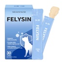 Doctor By FELYSIN L-Lysin pro kočky Lickable Imunitary Supplement Alergie Relief, Nusní, Runny Nose, Studený, Watery Eyes Respirační zdraví s Beta- Glucan & Taurin - 30 Individuálně balené