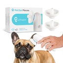 Šeptající Pet Ušní kusy Ušní sušička 124; Odstranit vodu, Pes Ušní infekce Léčba, Pes Ušní čistič, Alternativa k Pes Uar Wipes 124; Pes Yeast infekce Léčba psů 124; Zymox Ušní roztok pro psy