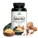 Optimální zdravotní systémy Esenciální DAK1K2 PHARD 124; Vitamin D3 + A + K1 + K2 Imunitní podpora, Bone Health, & Heart Health PHARD 124; Vitamin D w / MK-7 PHARD 124; 5000 IU PHARD 124; (Non- GMO, Whole Food, Gluten- Free) 60 Softgels