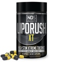 LIPORUSH NDS Nutrition XT - Super koncentrovaný termogenní s L- karnitin a teakrin pro drcení tuku - Podporuje maximální energii, zaměření, Calorie spalování, Diuretické, Appetite Control (60 Kapsle)