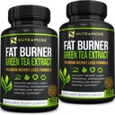 Premium zelený čaj extrakt tuk hořák doplněk EGCG- přírodní appetit conpressant- zdravé hubnutí dietní pilulky, které pracují rychle pro ženy a men- detox metabolismus Booster vypálit břicho tuk Fast-2 balení