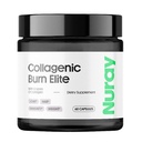 Nuray Collagenic Burn Elite se Zeleným čajem - Kolagen Peptides- 60 Kapsle 124; Kolagen Burn s 5 typy kolagenu pro zdravé vlasy, kůže, nehty, spojky, metabolismus Boost & Energy