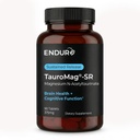 Endur TAUROMAG-SR Magnesium N- Acetyltaurinát, Příplatek k zdraví mozku, Pomáhá podporovat paměťové funkce, Lepek zdarma, 375mg (90 tablet)
