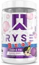 RYSE Loaded Pre Workout Powder - Bazooka Grape - Denní předcvičení pro muže a ženy s 390mg kofeinu, Beta Alanin, a Citrulline pro čerpadlo, Focus, a energie - 30 Služeb