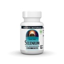 Zdroj Naturals Yeast Free Selenium, od l- Selenomethionin, Non- GMO validované, 200 mcg - 120 Vegan Tablety