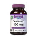 Bluebonnet Selen 100mcg Kapsle (L- selenomethionin) - Potentní antioxidační podpora - Amino Acid Complex Selenium Dodatek pro ženy a muže - Vegan, Non- GMO, Gluten- Free - 90 Zeleninové kapsle
