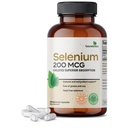 Futurebiotika Selen 200 mcg - Selen Amino Acid Complex - Essential Trace Mineral with Superior Absorption, Non GMO, 250 Kapsle